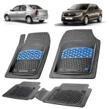 Cumpara ieftin Covorase Auto Tip Tavă TEAMCAR&reg; Compatibile Dacia Logan 1, 2, Facelift, Blue
