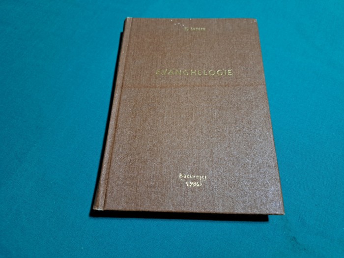 EVANGHELOGIE *VIAȚA, ACTIVITATEA ȘI &Icirc;NV&Acirc;ȚĂTURA DOMNULUI ISUS HRISTOS / 1986 *011