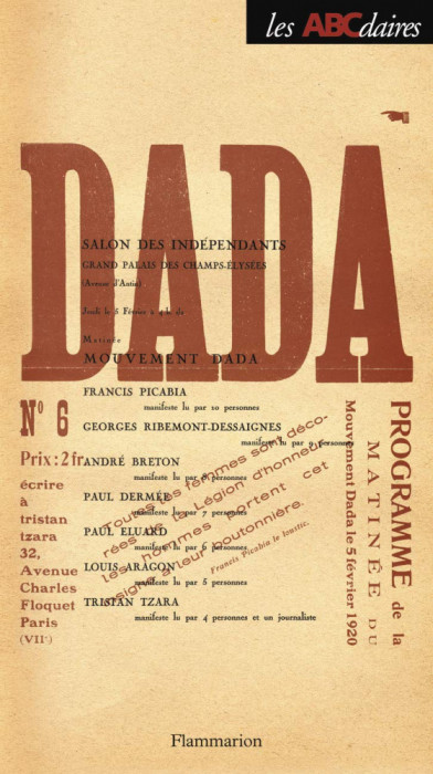 DADA / Abecedar Dada - Monografie noua pe hartie velina, 2015