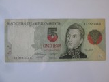 Argentina 5 Pesos convertibili 1992