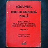 Cumpara ieftin CODUL PENAL, CODUL DE PROCEDURA PENALA, DECIZII CEDO, C.C., C.S.J. DAN LUPASCU