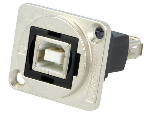 Adaptor USB A la USB B Metalic 2.0 19x24mm