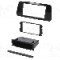 Rama adaptoare, 2 DIN, Seat, negru luciu, ACV - 281328-06-5-0