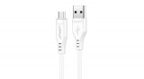 Acefast C3-09 Cablu micro USB la USB-A, 1,2 m, 60 W (alb)