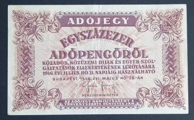 Ungaria, 100.000 Adopengorol 1946. foto