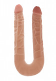 Dildo Dublu Ultrarealistic, 2 capete, 41 cm