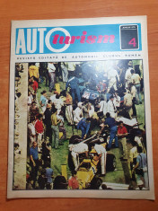 revista autoturism aprilie 1972-art. si foto radauti,ciucas si raliul zapezii foto