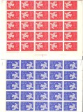 Greece 1961 Europa CEPT x 50, full sheets, MNH AC.001