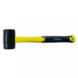 Ciocan de cauciuc 450 g cu maner din fibra de sticla Topmaster