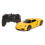 Cumpara ieftin Masina cu telecomanda Porsche 918 Spyder, galben, scara 1:24