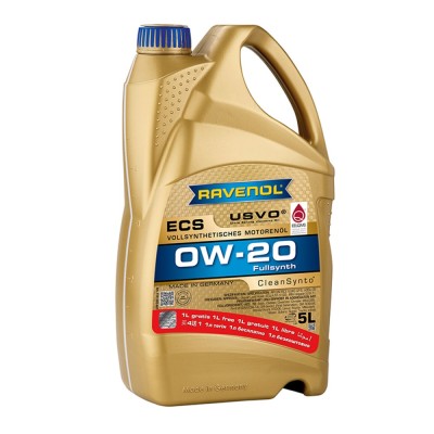 Ulei Ravenol ECS USVO 0W20 5 litri (4+1 gratis) foto