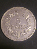 5 francs franci 1935 , Franta , stare UNC/BU (poze). Discount conform descriere [10 - 20 %. Vezi descrierea.]., Europa