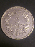 5 francs franci 1935 , Franta , stare UNC/BU (poze), Europa