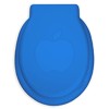 Capac WC Universal Plastic, Model Mar Albastru Inchis, 48x39 cm