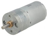 Motor DC cu Transmisie 12V 1.1A Ax Crestătură D 4.4:1