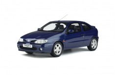 Macheta auto Renault Megane 1 Coupe 2.0 16V albastru 1995 2000pcs OT953, 1:18 foto