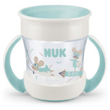 NUK Magic Cup Mini ceasca cu m&acirc;nere 6m+ Green 160 ml