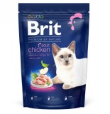 Cumpara ieftin Hrana Uscata Pisici Brit Premium by Nature Adult Chicken, 1.5kg. Nutritie Completa cu Pui, Orez si Omega 3 &amp; 6 pentru Piele si Blana Sanatoasa