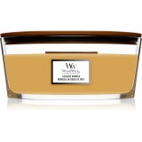 Woodwick Seaside Mimosa lum&acirc;nare parfumată cu fitil din lemn (hearthwick) 453.6 g