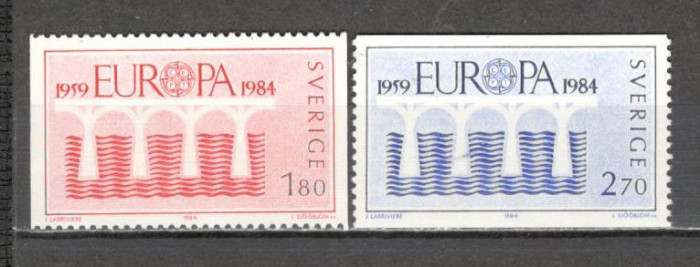 Suedia.1984 EUROPA-20 ani CEPT KS.255