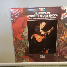 Julian Bream – Homage to Andres Segovia (1985/RCA/RFG) - Vinil/Impecabil