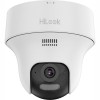 Camera supraveghere IP PT Wi-Fi 6 Hikvision HiLook IPC-F120-LIDF/W, 2MP, 2.8mm, Iluminare duala, Audio bidirectional, slot microSD, IP54 SafetyGuard S, Rovision