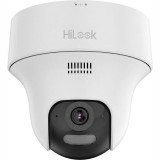 Camera supraveghere IP PT Wi-Fi 6 Hikvision HiLook IPC-F120-LIDF/W, 2MP, 2.8mm, Iluminare duala, Audio bidirectional, slot microSD, IP54 SafetyGuard S, Rovision