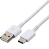 Samsung - Data Cable (EP-DN930CWE) - USB to Type-C, Fast Charging, 3A, 1.2m - White (Bulk Packing)