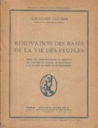 Renovation des bases de la vie des peuples foto