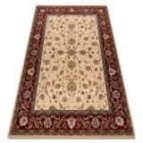 Covor de l&acirc;nă Omega Aries lumină rubinie, 170x235 cm, Dreptunghi, Lana
