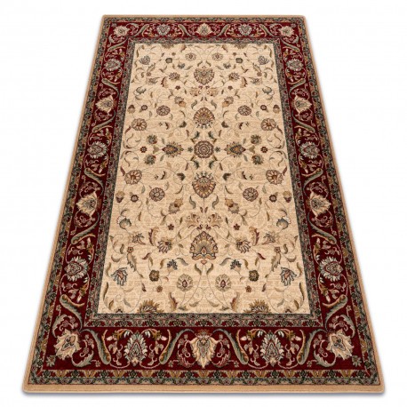 Covor de l&acirc;nă Omega Aries lumină rubinie, 235x350 cm