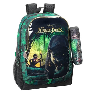 Ghiozdan cu penar JUNGLE BOOK foto