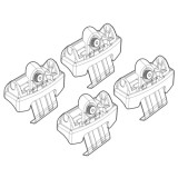 Kit montaj bare plafon Honda CR-V C193 pentru Alumia Quadra si Silenzio