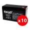 Cutie 10 acumulatori JS12-7 - KIJO JS12-7-BAX