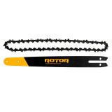 Set lama + lant drujba 10&Prime;/25 cm 54T Pas 1/4 1.1 mm ROTOR Innovative ReliableTools