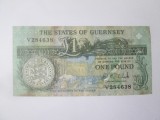 Guernsey 1 Pound 1991,bancnota din imagini la cel mai mic preț