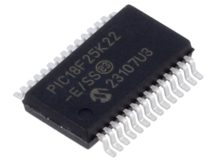 Microcontroler PIC18 64MHz SSOP28