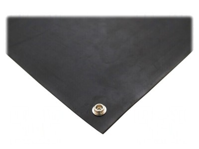Suport Podea ESD Guma Neagra 1.2m x 0.6m foto