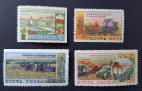 Serie de timbre nestampilate Rusia URSS 1954, Agricultura, calitate MNH