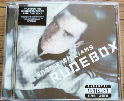 CD Robbie Williams &amp;ndash; Rudebox foto