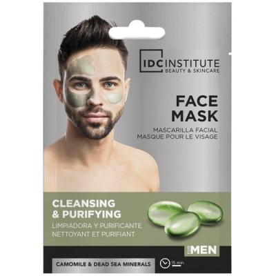 Masca faciala pentru barbati Oil Control Deep Sea Minerals IDC Institute 3439, 15 g foto