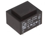 Transformator &icirc;ncapsulat 1.2VA 230V 12V 100mA PCB BVEI