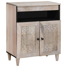 vidaXL Bufet Alb 33.5 x 60 x 75 cm