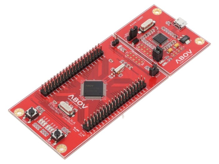 Kit de dezvoltare ARM CORTEX-M0+ 16MHz cu interfaţă USB