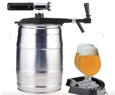 Profi Tap mit CO2 Automatik f&amp;uuml;r 5 Liter Partyfass Bierfass Zapfanlage foto