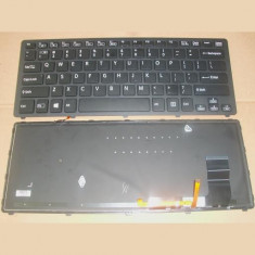Tastatura laptop noua SONY SVF14N Series Black Frame Black(BACKLIT,for WIN8) US