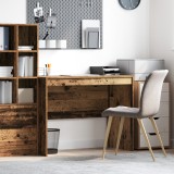 vidaXL Birou de scris rustic Lemn vechi Lemn masiv 100 x 50 x 76 cm