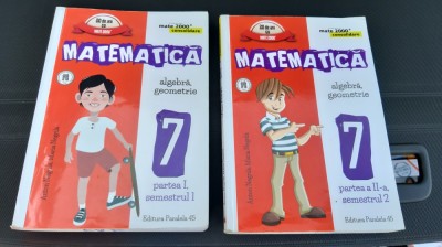 MATEMATICA ALGEBRA GEOMETRIE CLASA A VII A- ANTON NEGRILA foto