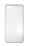 Husa silicon cauciucat gri semitransparent ultraslim pentru Apple iPhone 4/4S