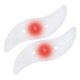 Cumpara ieftin Set 5 buc Lumini ambientale LED cu 3 moduri de iluminare pentru spite Bicicleta, Rosu